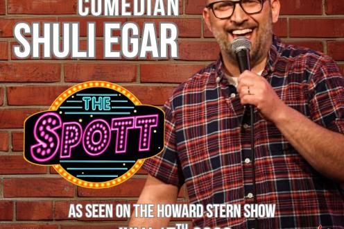 Shuli Egar from the Howard Stern show is coming to Boaz AL at the Spot